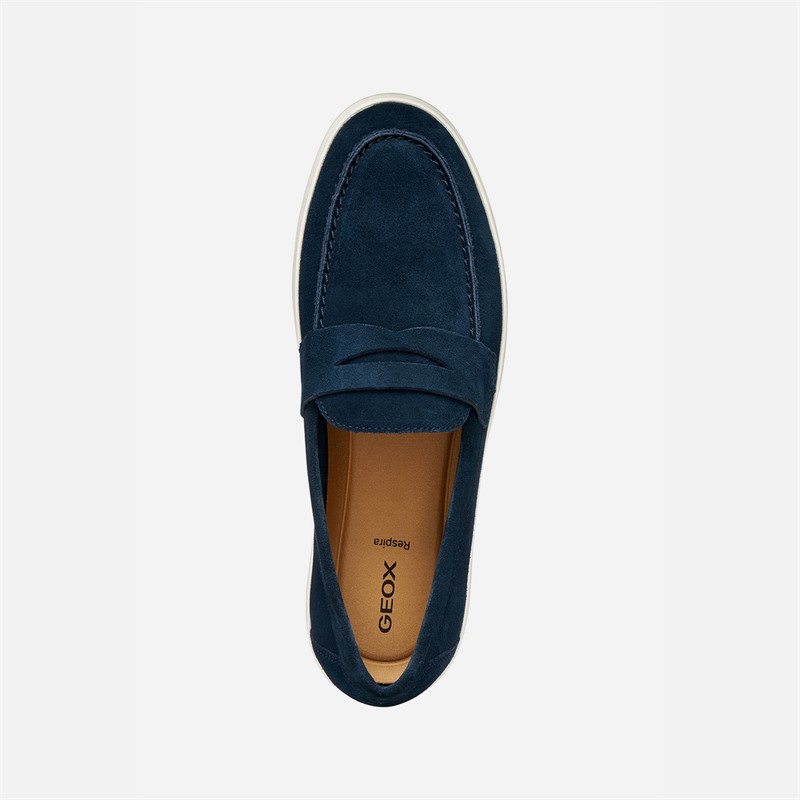 GEOX Mens Serifos Moccasins Navy