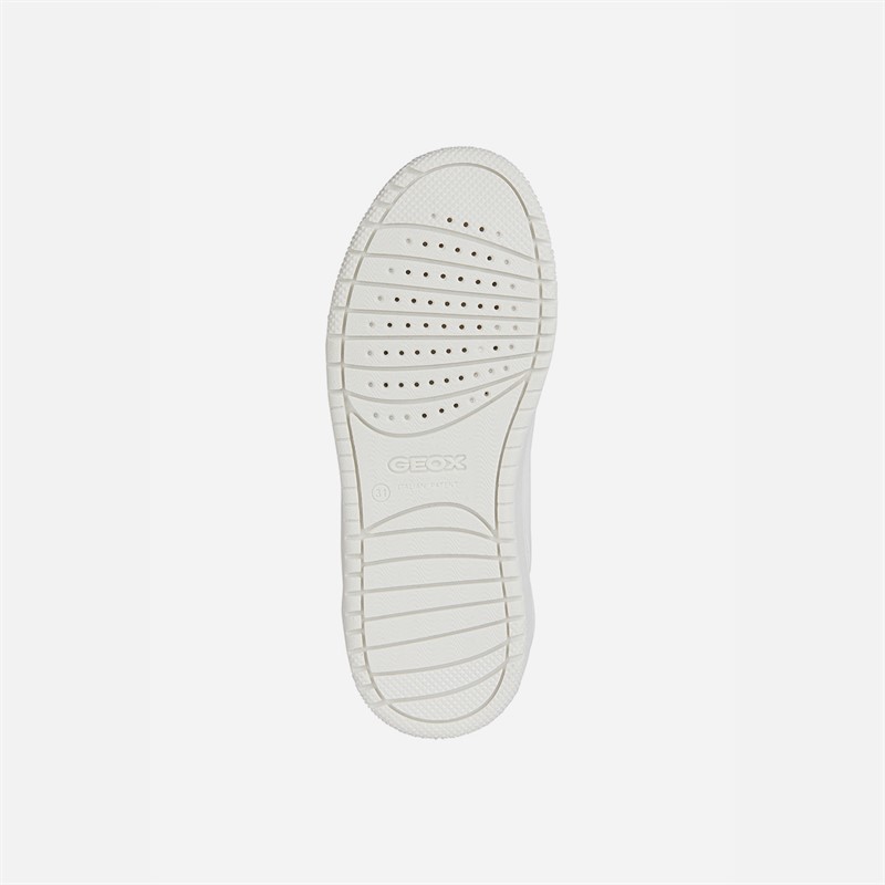 GEOX Infant Boys Washiba Trainers White/Navy