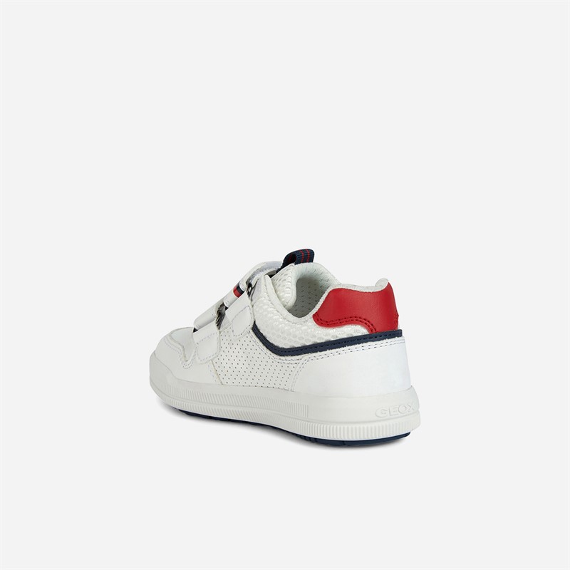 GEOX Infant Boys Arzach Trainers White/Navy