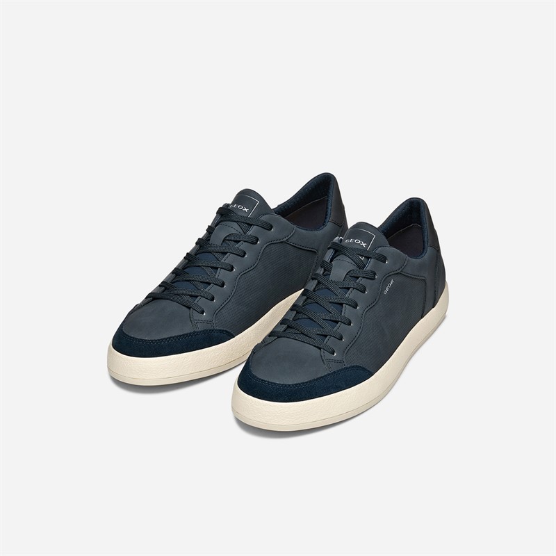 GEOX Mens Serifos Trainers Dark Navy Dk Navy