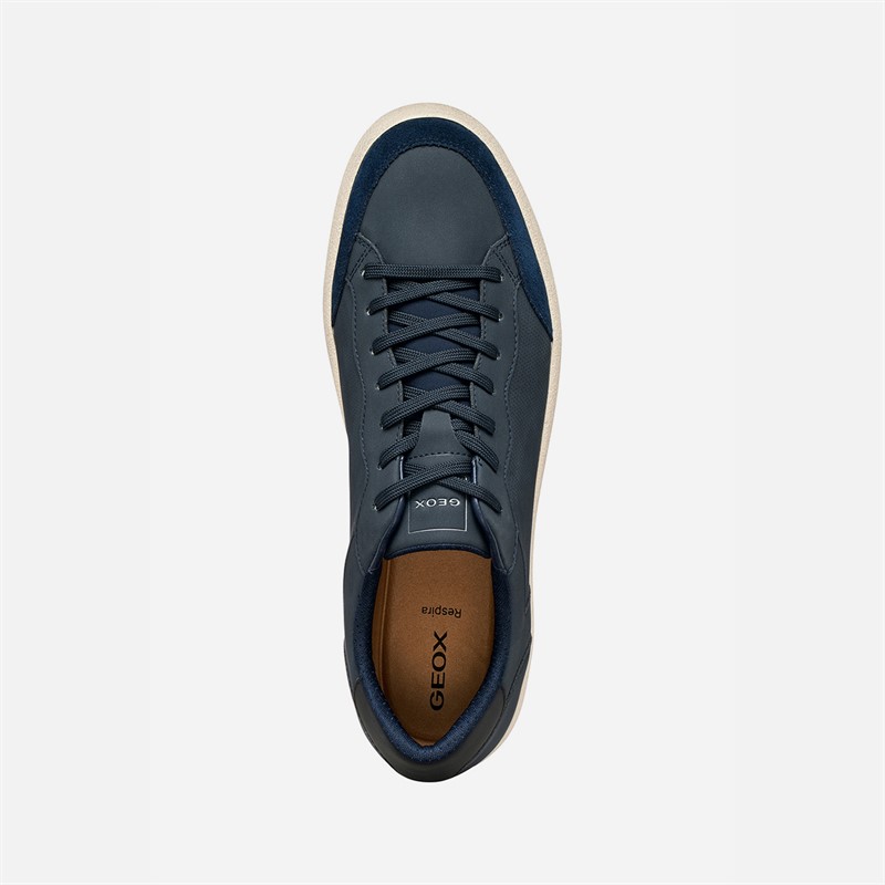 GEOX Mens Serifos Trainers Dark Navy Dk Navy