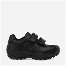 GEOX Junior Boys Savage School Shoes Black