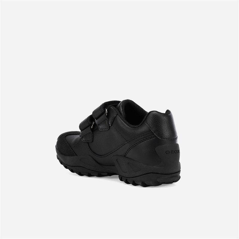 GEOX Junior Boys Savage School Shoes Black