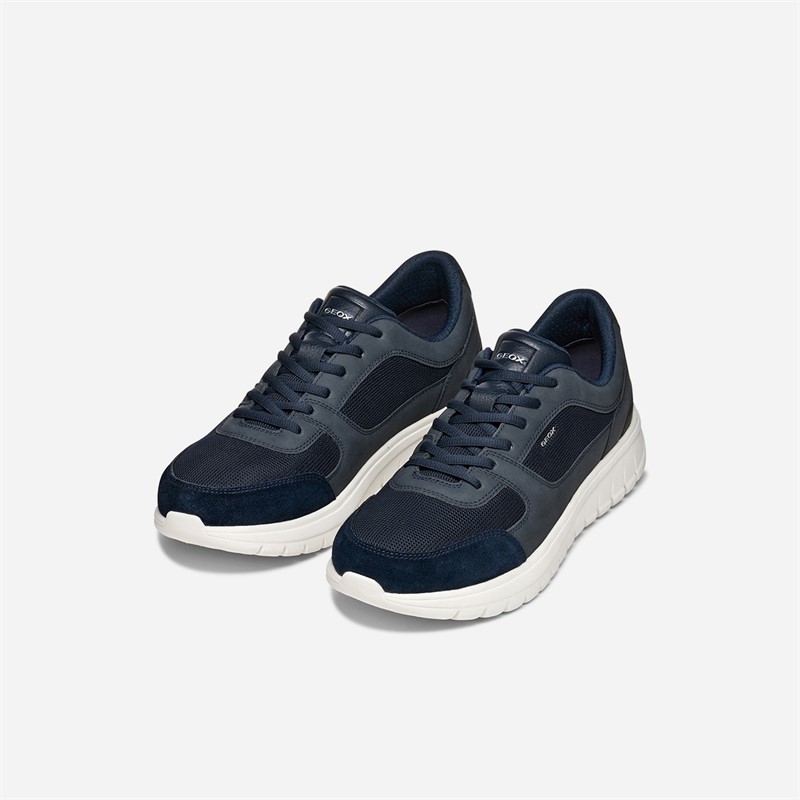 GEOX Mens Flextride R Trainers Navy/Dark Navy Navy/Dk Navy