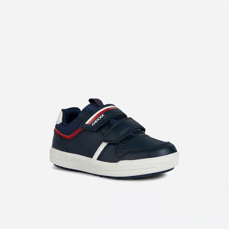 GEOX Infant Boys Arzach Trainers Navy/Red
