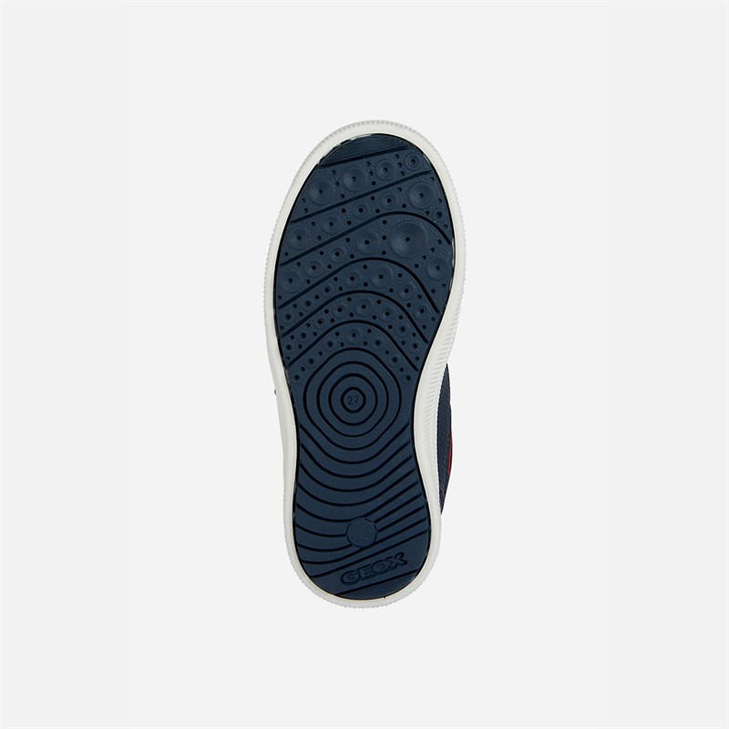 GEOX Infant Boys Arzach Trainers Navy/Red