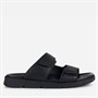 GEOX Mens XAND 2S Dual Strap Sandals Black