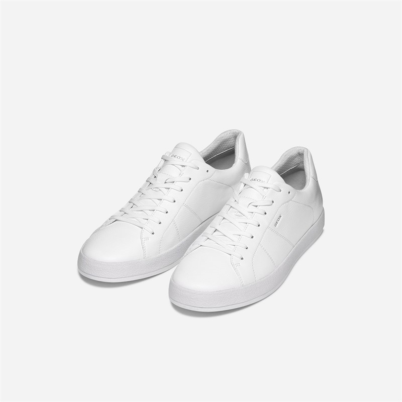 GEOX Mens Serifos Trainers White