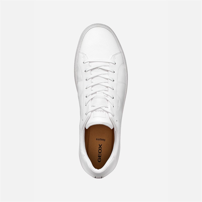 GEOX Mens Serifos Trainers White