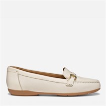 GEOX Womens Annytah Moccasins Papyrus