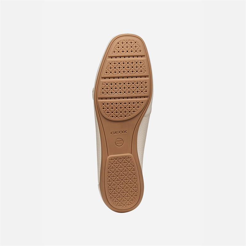 GEOX Womens Annytah Moccasins Papyrus