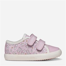 GEOX Infant Girls Gisli Trainers Pink/White