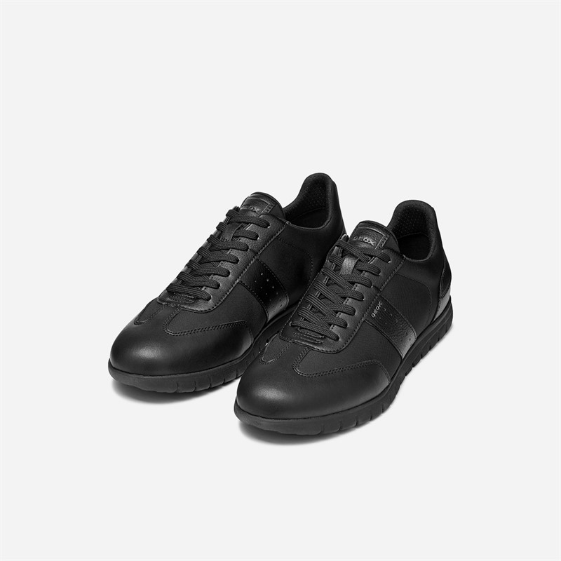 GEOX Mens Flextride Zero Trainers Black