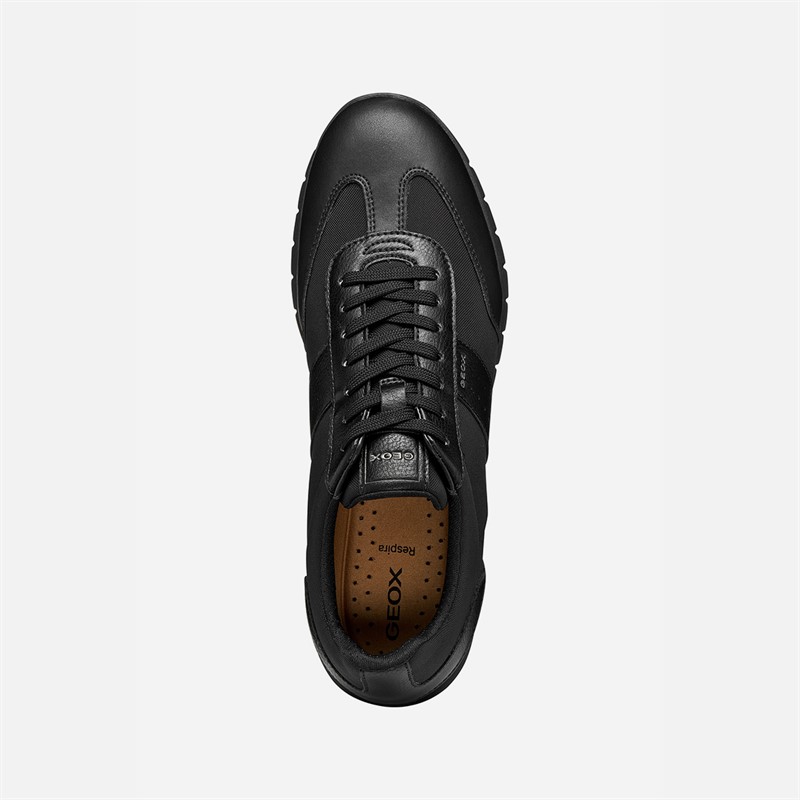GEOX Mens Flextride Zero Trainers Black
