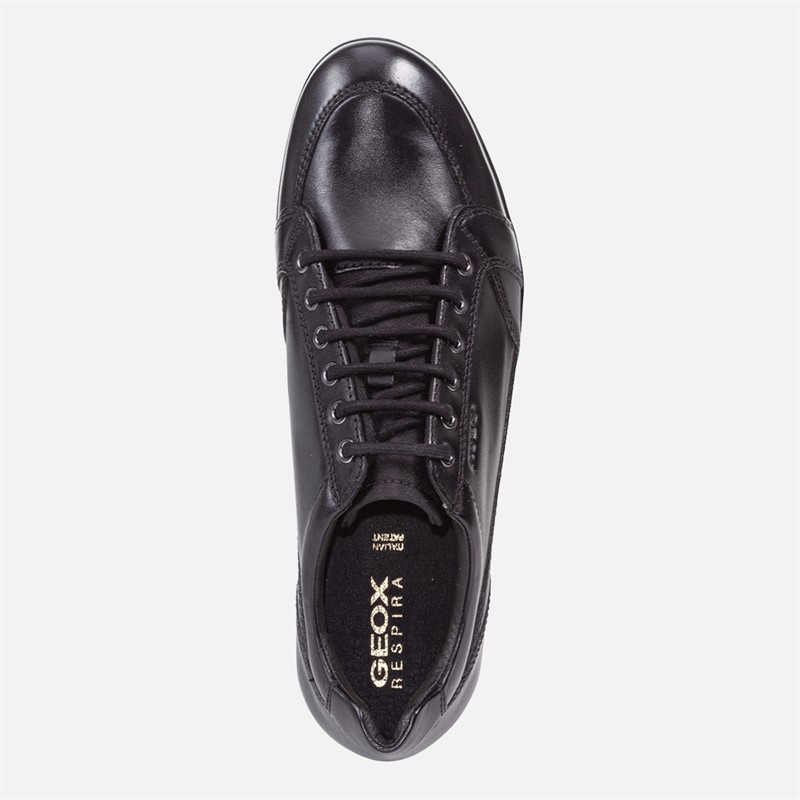 GEOX Mens Uomo Symbol Shoes Black