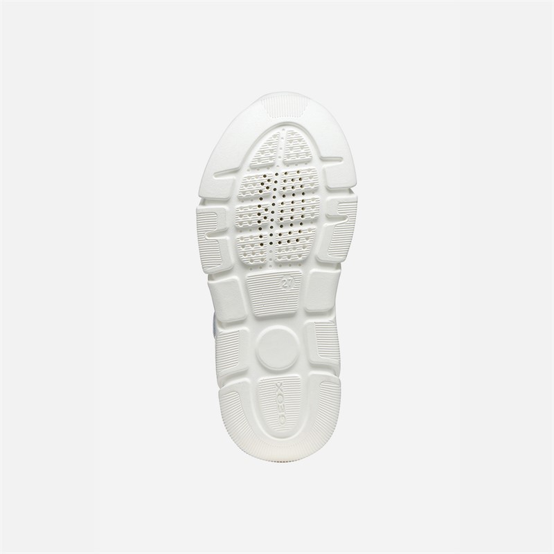 GEOX Junior Girls Aril Trainers Soft Sky