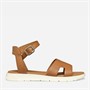 GEOX Womens Dandra Sandals Camel/Light Gold Camel/Lt Gold