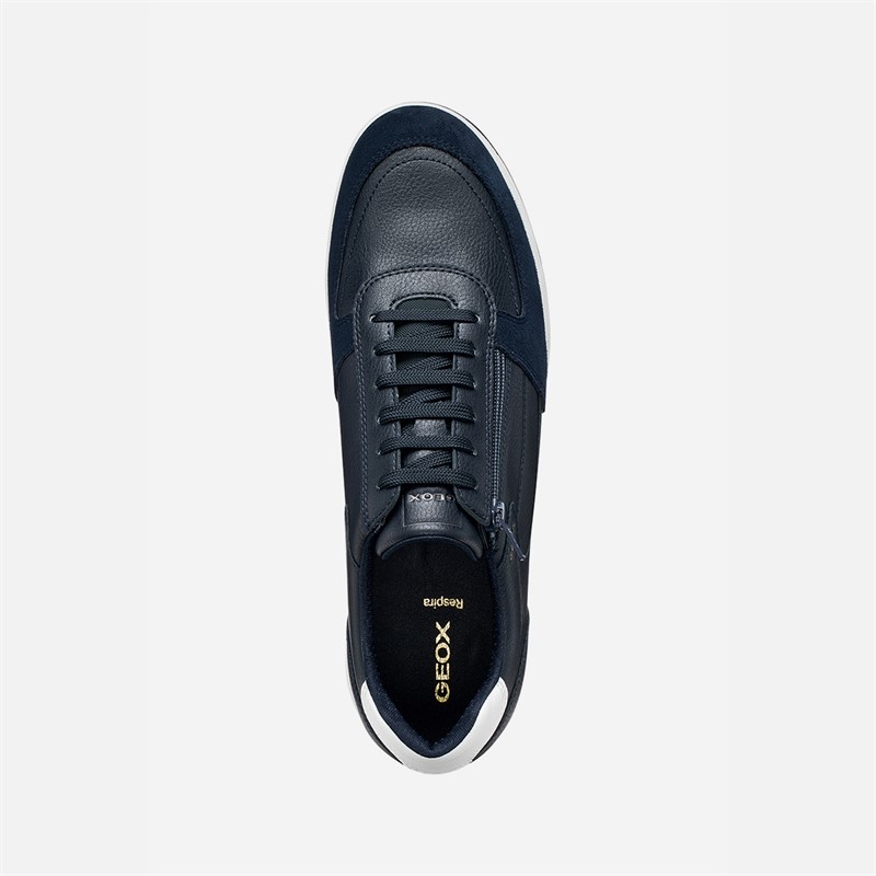 GEOX Mens Avery Trainers Navy