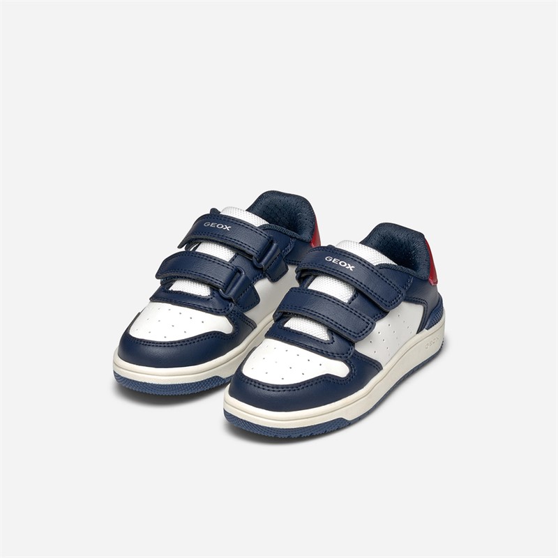 GEOX Infant Boys Washiba Trainers Navy/White