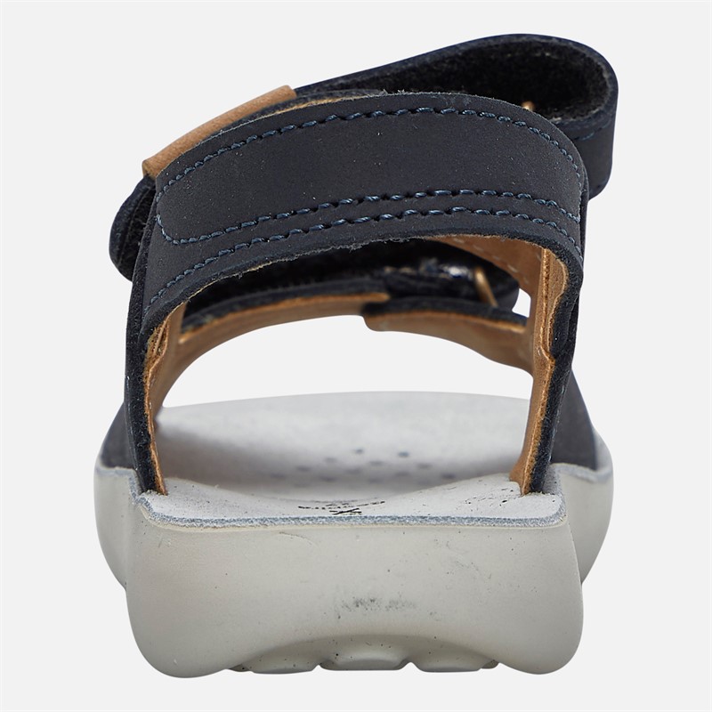 GEOX Kleinkind Mädchen Lightfloppy Sandalen Navy