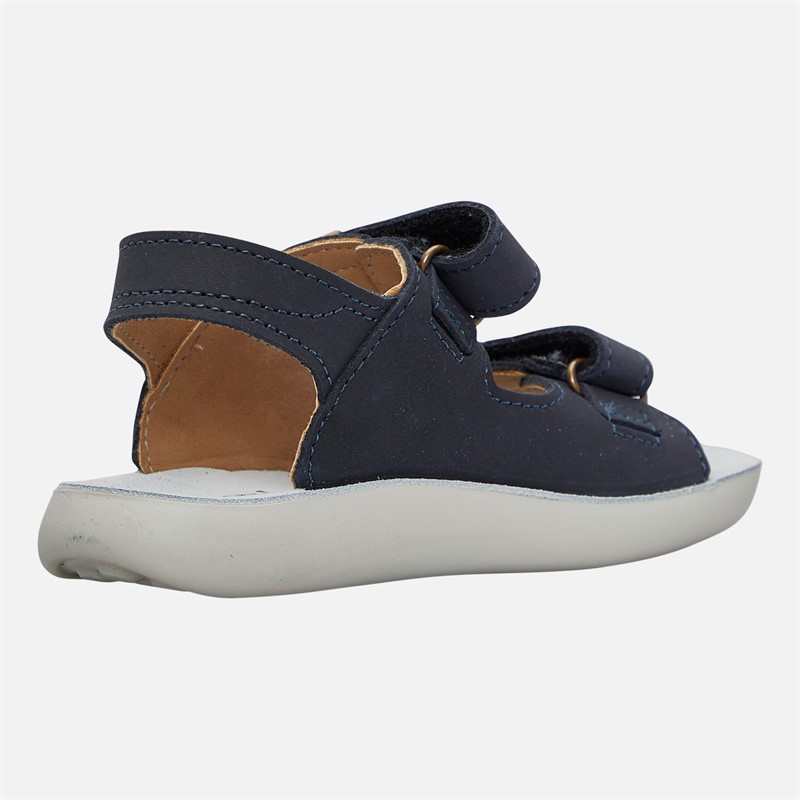 GEOX Kleinkind Mädchen Lightfloppy Sandalen Navy