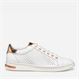 GEOX Damen Jaysen Turnschuhe Weiß/Peach