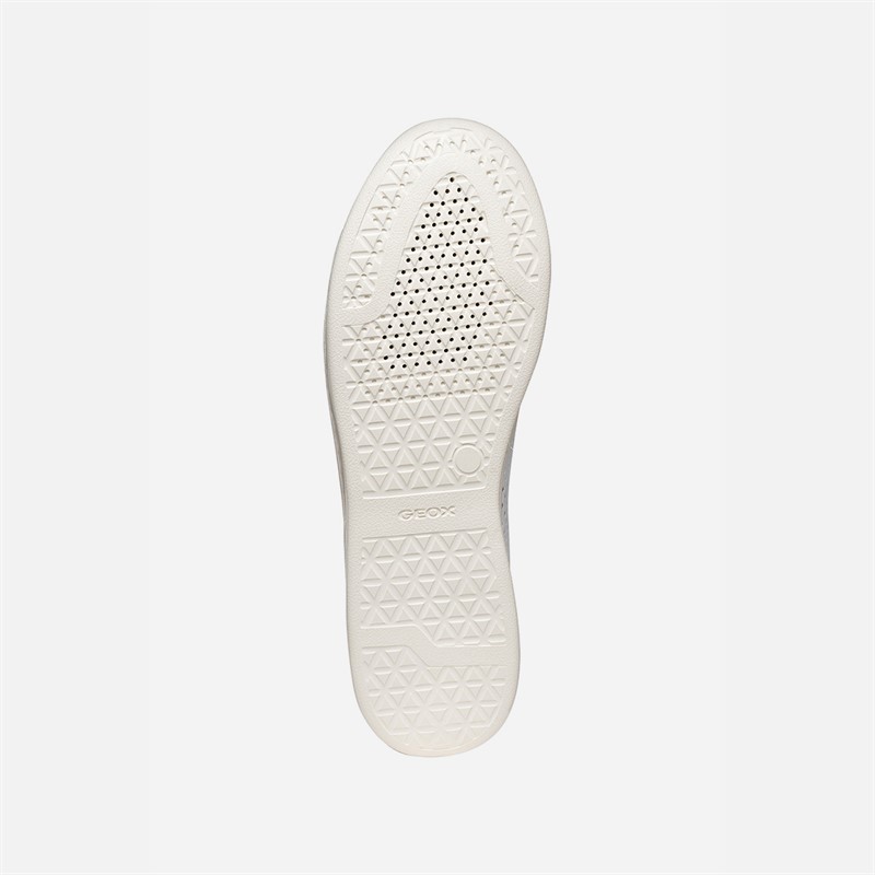 GEOX Damen Jaysen Turnschuhe Weiß/Peach
