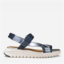 GEOX Damen Flextride S Sandalen Navy/Avio