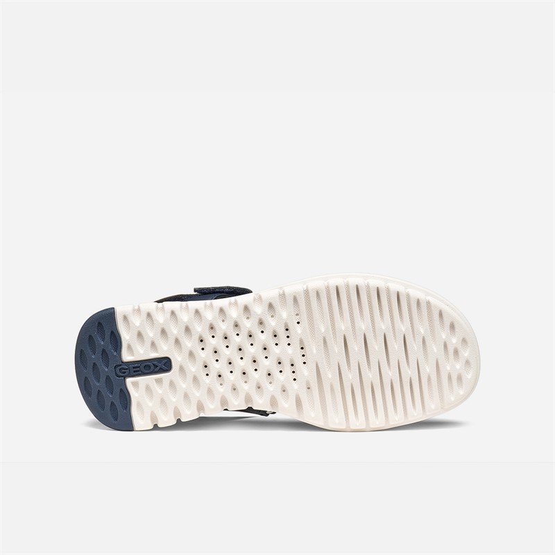 GEOX Damen Flextride S Sandalen Navy/Avio