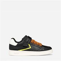 GEOX Kleinkind Junge Eclyper Turnschuhe Schwarz/Orange