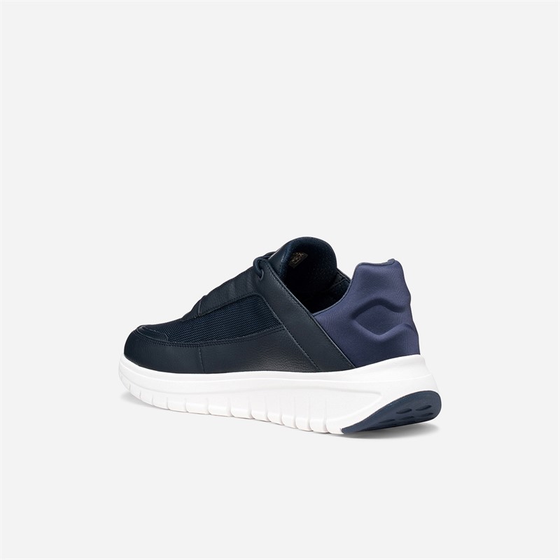 GEOX Herren Flextride R Turnschuhe Navy/Off White
