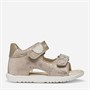 GEOX Kleinkind Mädchen Macchia Sandalen Beige/Platinum
