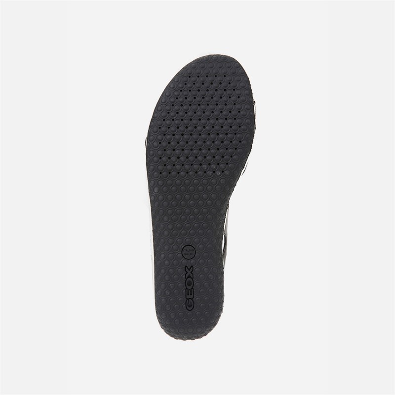 GEOX Damen Vega Sandalen Schwarz