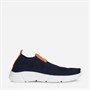 GEOX Junior Junge Aril Sneaker Navy/Orange