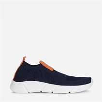 GEOX Junior Junge Aril Sneaker Navy/Orange