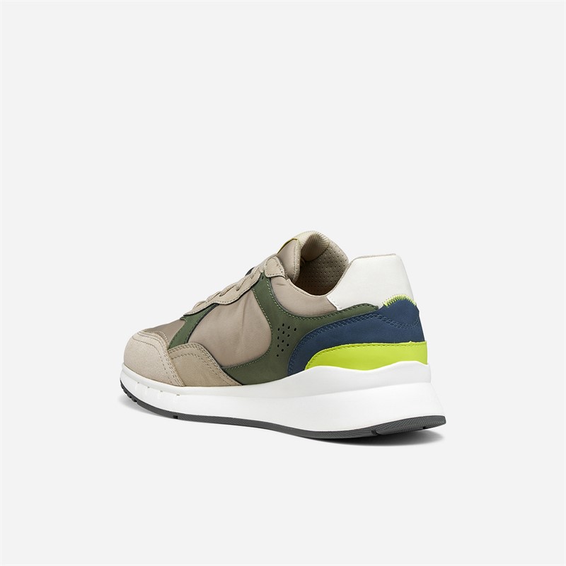 GEOX Herren Branthon Turnschuhe Musk/Sand