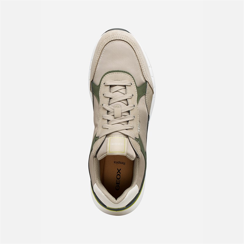 GEOX Herren Branthon Turnschuhe Musk/Sand