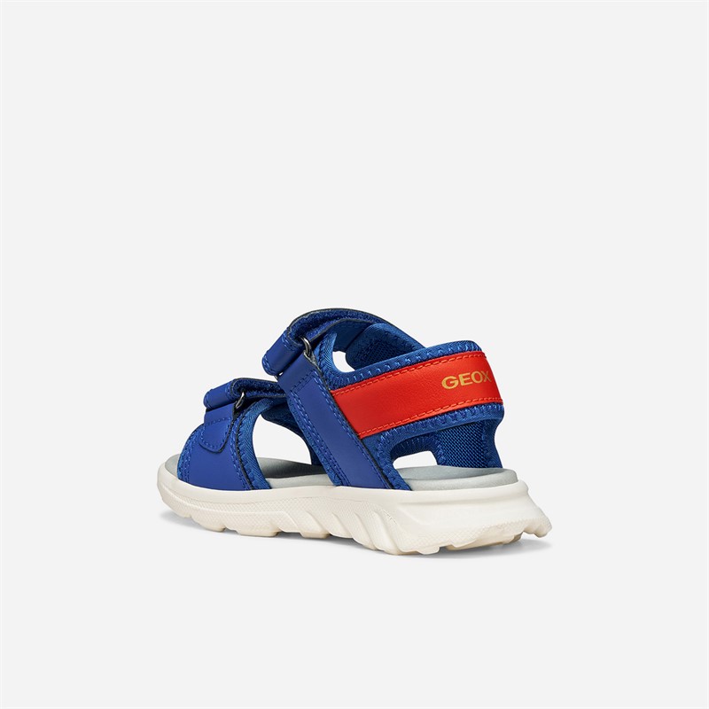 GEOX Kleinkind Junge Airadyum Sandalen Royal/Rot