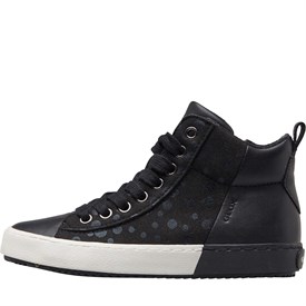 Geox Peuter Meisjes Kalispera Basketbalschoenen Zwart geox kopen in de aanbieding Geox Peuter Meisjes Kalispera Basketbalschoenen Zwart geox kopen in de aanbieding
