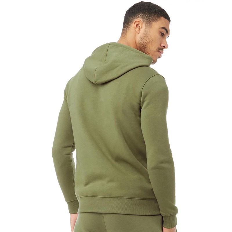 gym king olive hoodie