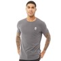 Gym King Męskie Origin T-Shirt Łupek Szary