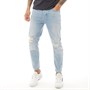 Gym King Heren Loose Fit Jeans Lichtblauw