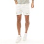 Gym King Short en Jean Skinny Homme Blanc