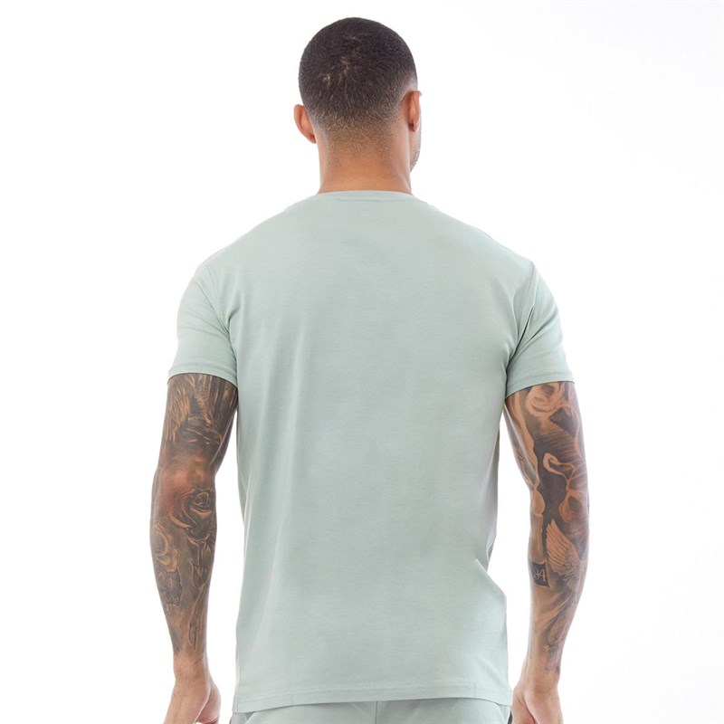 Gym King Mens Hawkins T-Shirt Sage Green