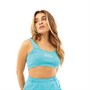 Gym King Damer Ambition Top Turkis