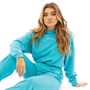 Gym King Damskie Ambition Bluza z Kapturem Turkusowy