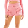 Gym King Womens Script Shorts Hot Pink
