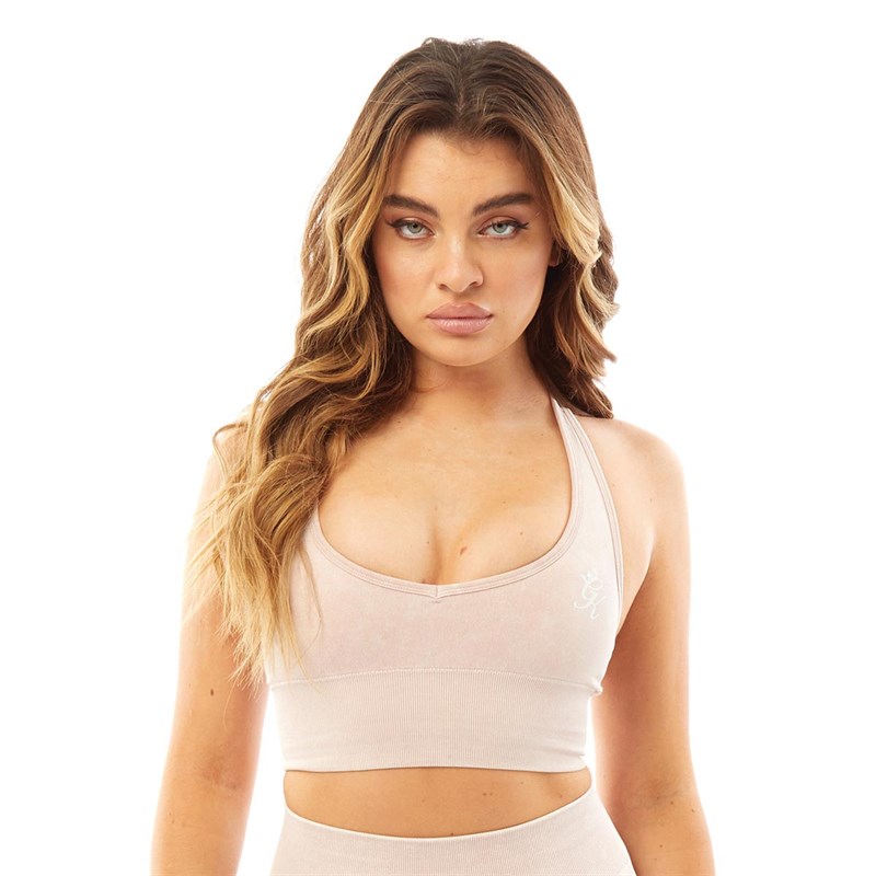 Gym King Womens Sport Aura Bra Washed Pink