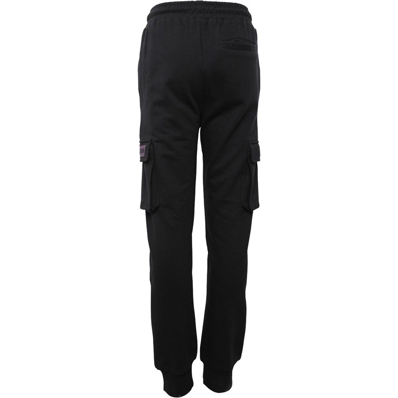 Golden Equation Junior Iridescent Logo Cargo Joggers Black