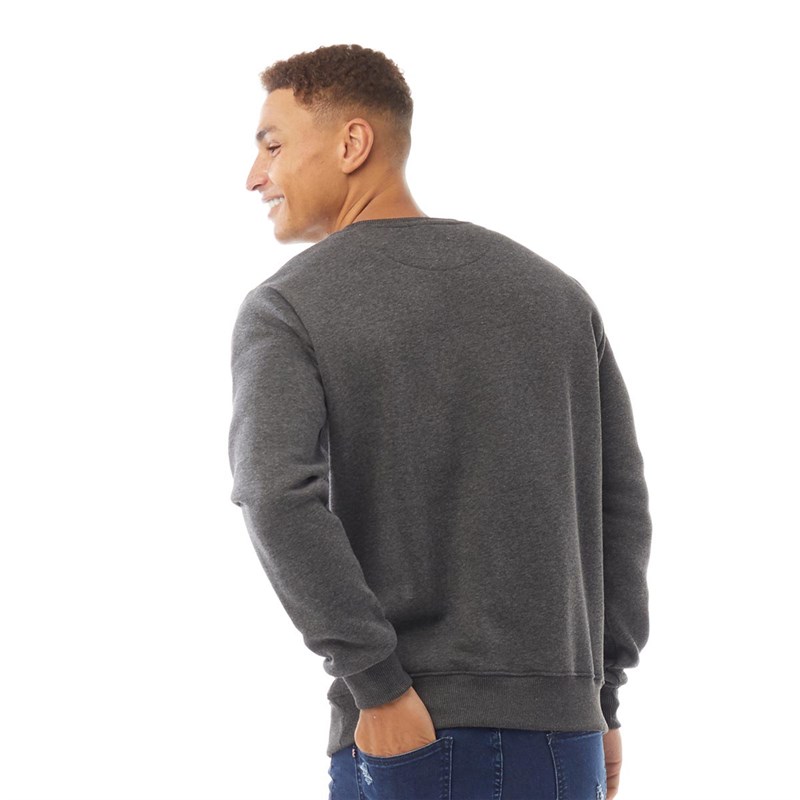 GOOD FOR NOTHING Sweat Homme Anthracite